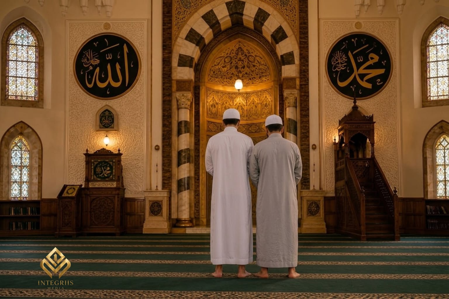 Adab & Hukum Bermakmum pada Orang Shalat Sendiri