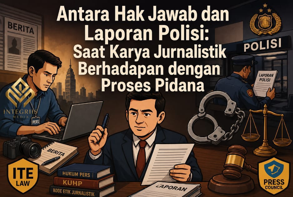 Sengketa Pers di Ranah Pidana: Menakar Batas Kemerdekaan Jurnalistik dan Hak Jawab