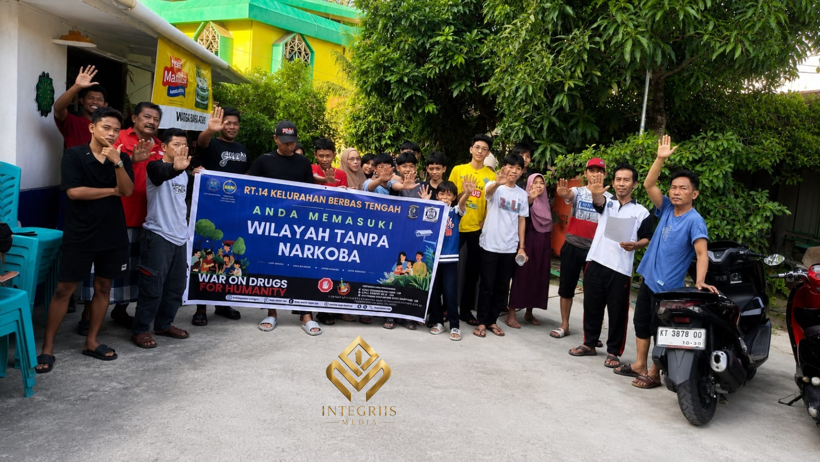 Hari Anti Narkotika Internasional di Bontang, Ini Himbauan RT 14 Berbas Tengah ke Warganya