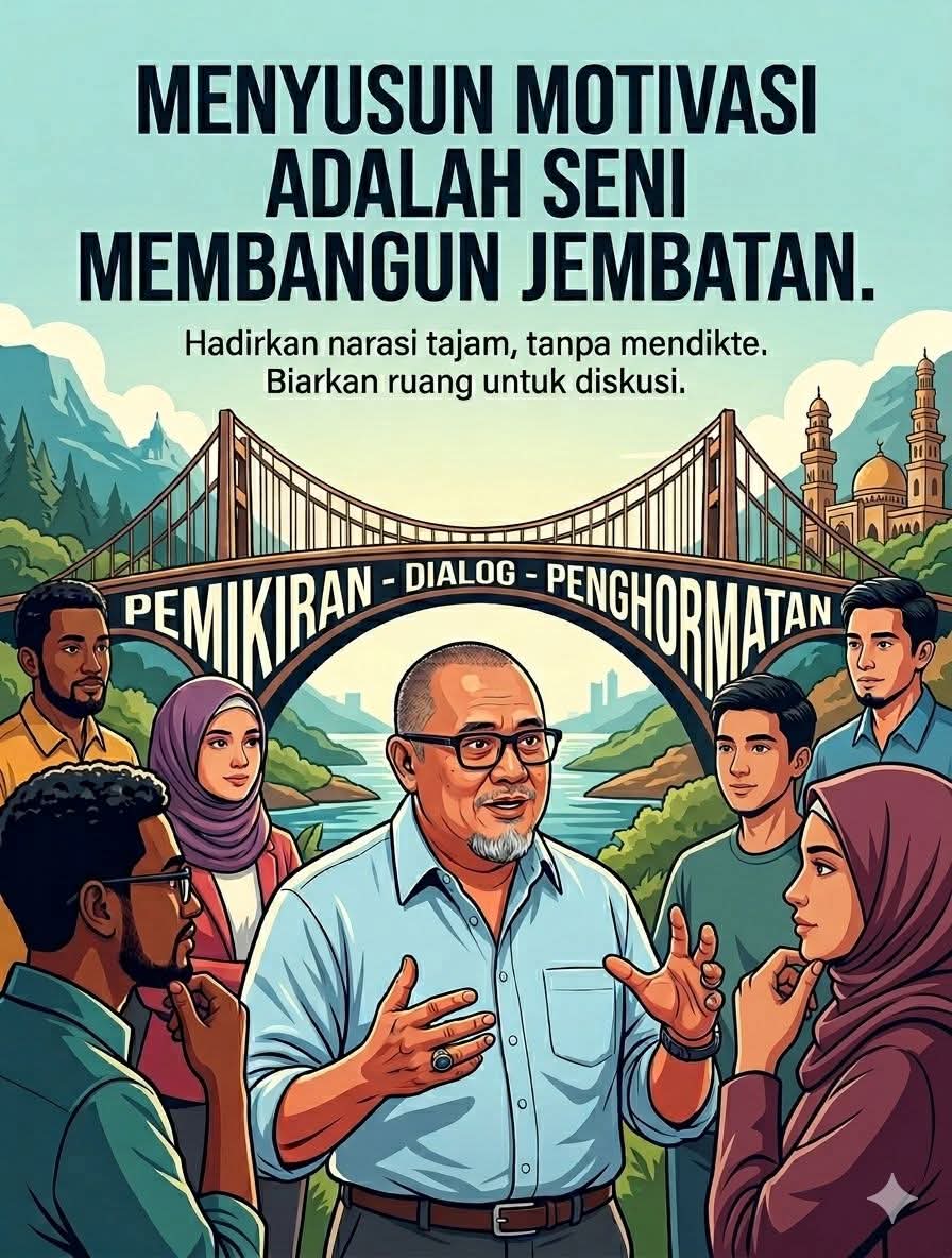 Retorika yang Mengalir: Seni Memotivasi Tanpa Menggurui