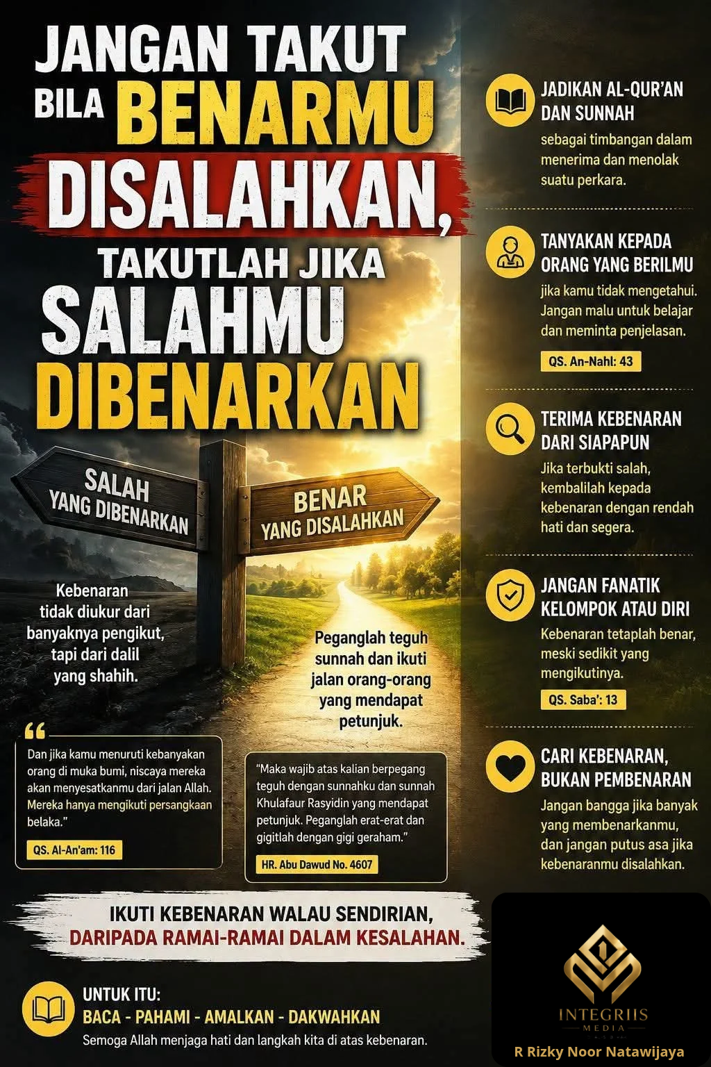 Kebenaran Hakiki di Tengah Arus Zaman: Meneladani Al-Qur'an dan Sunnah