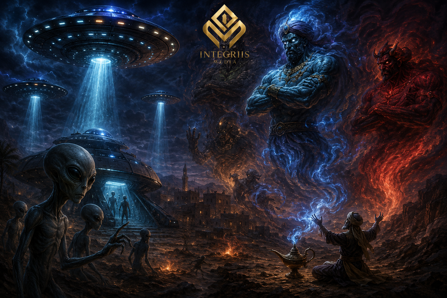 UFOLOG TERDIAM! MARKAS ALIEN DI DASAR LAUT & GUA TERNYATA SUDAH DIUNGKAP OLEH RASULULLAH