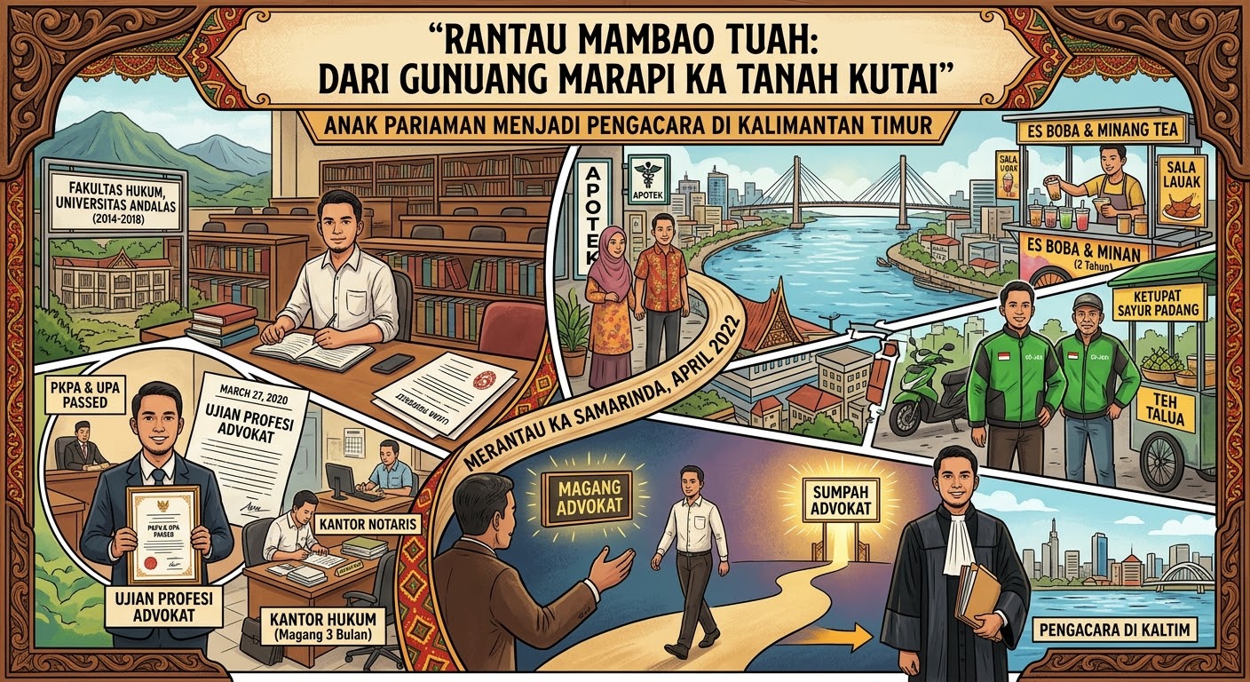 Rantau Mambao Tuah: Dari Gunuang Marapi ka Tanah Kutai